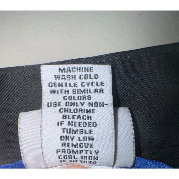 Slazenger Mens Flat Front 10" Inseam Polyester Stretch Black Golf Shorts Size 34 - Picture 7 of 7